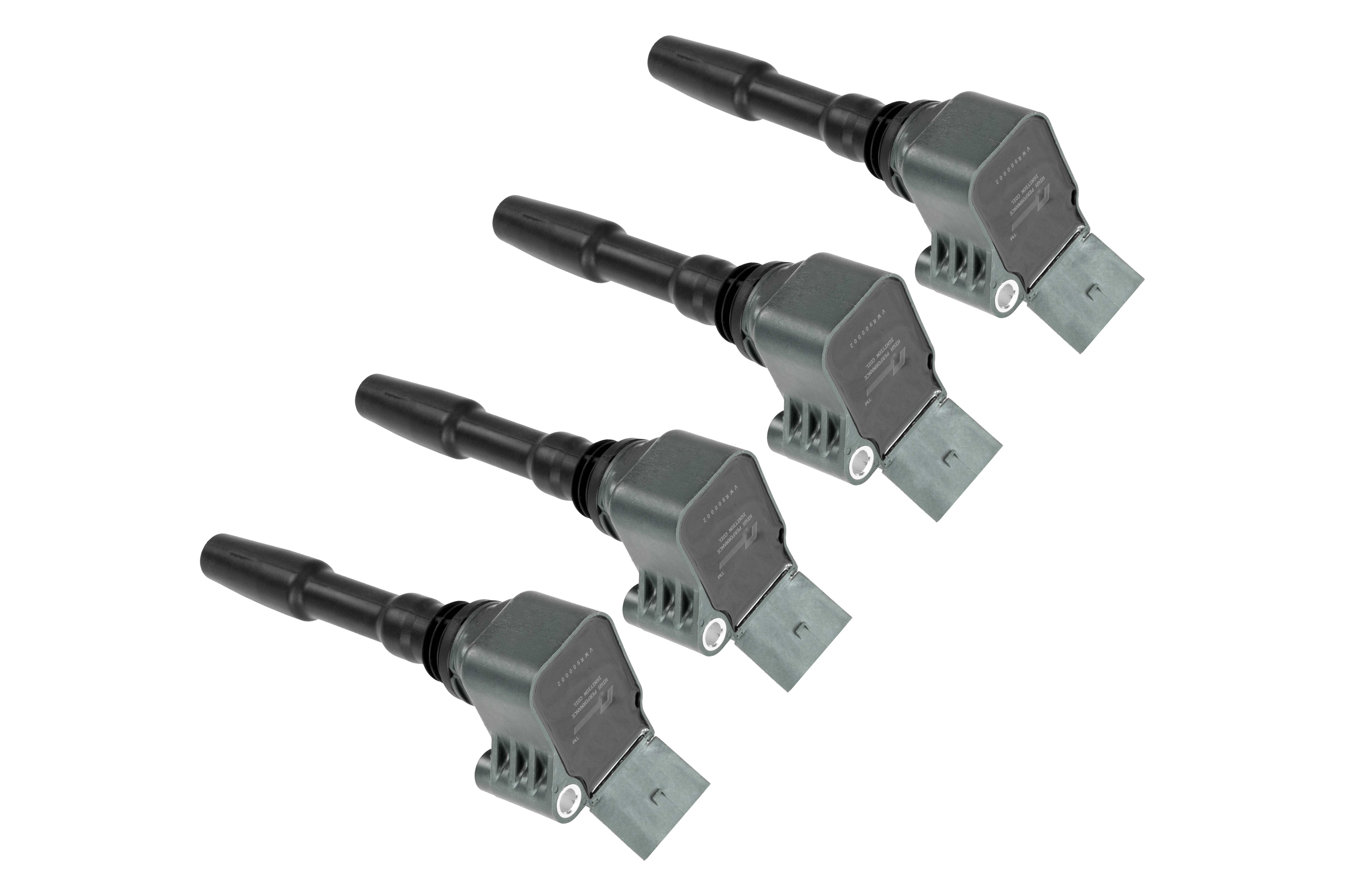 Bobine di accensione grigie per S3 8V / S3 8Y / Golf 7 GTI / Golf 8 R / Leon 3 Cupra Racingline