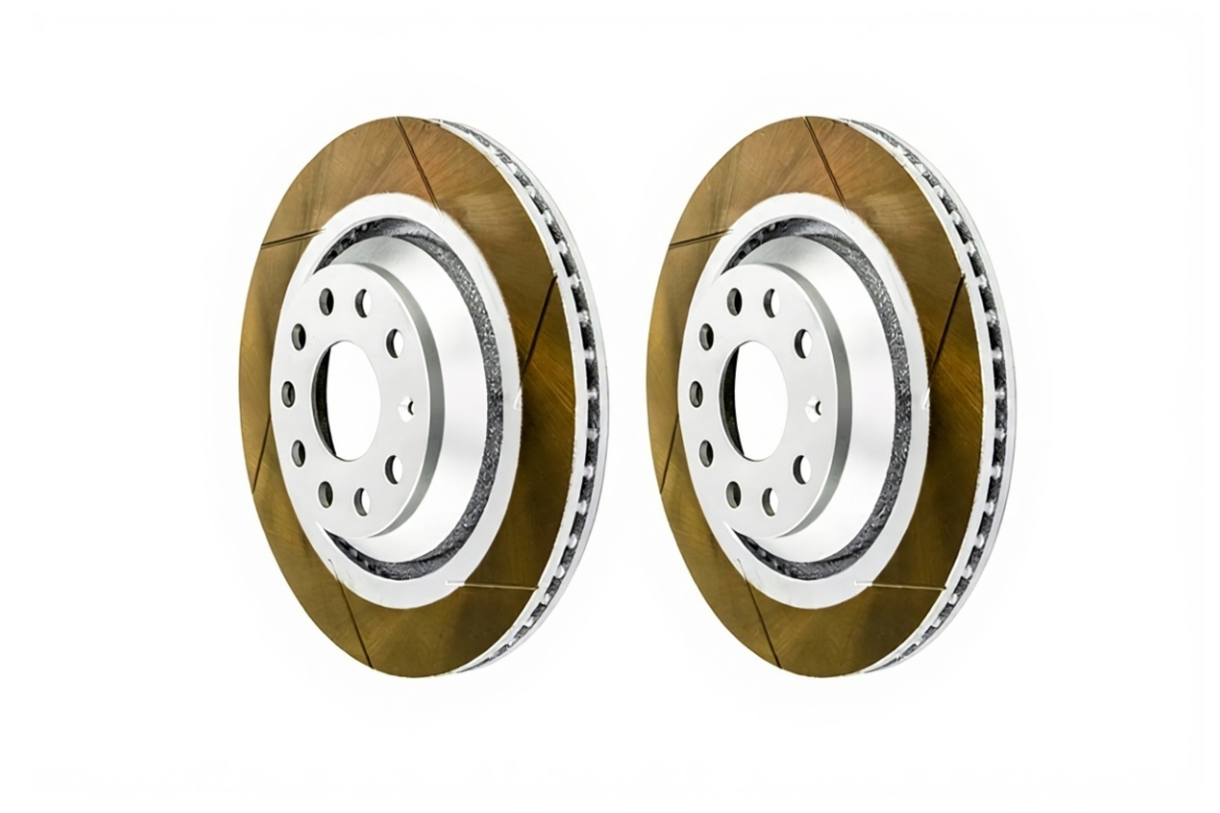 Dixcel FS Slotted Front Brake Discs Golf 6 R - R32 - S3 8P - TT 8J & Leon 2 Cupra 310mm