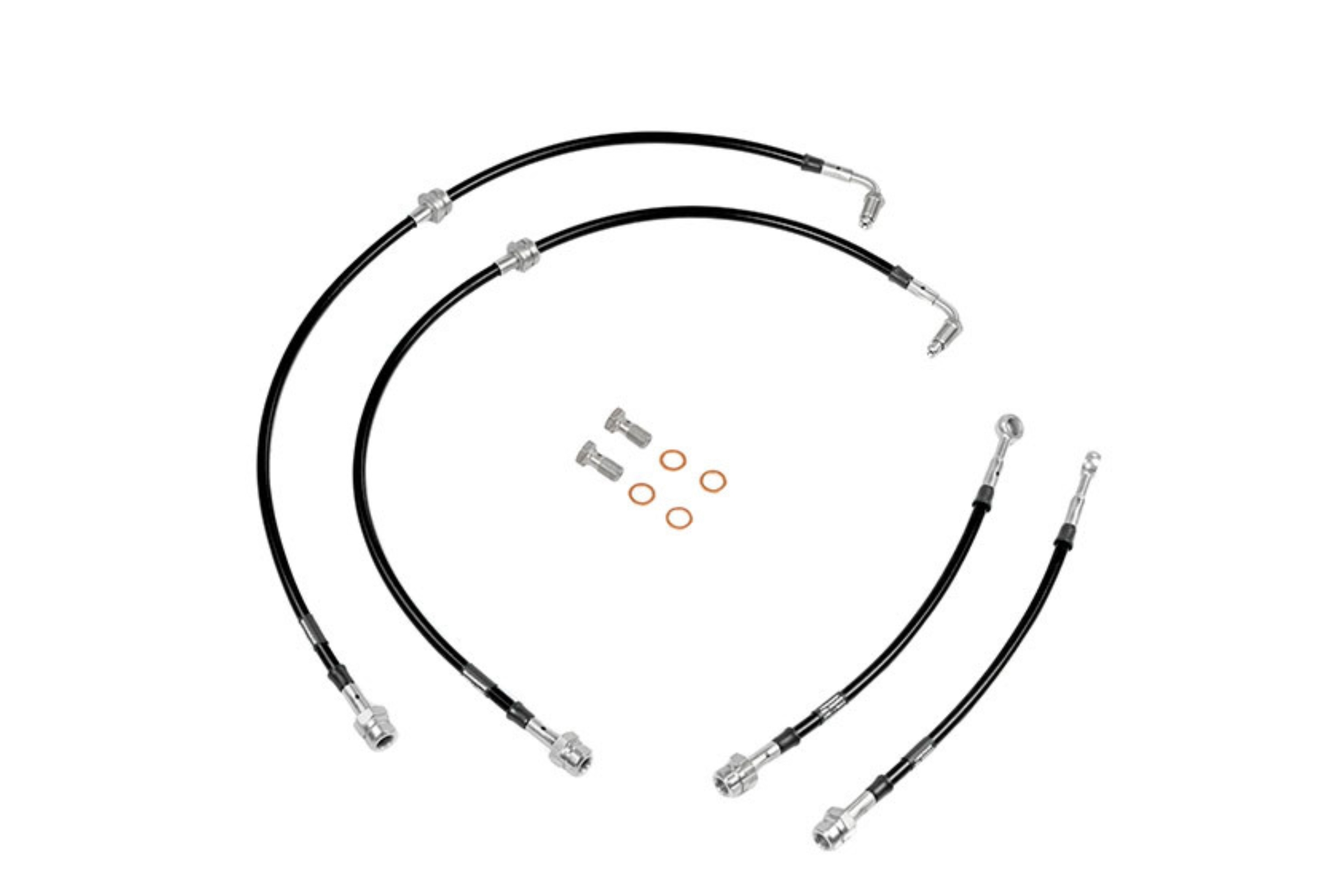 Goodridge Braided Brake Hose Lines Kit for Mercedes A45 AMG W177