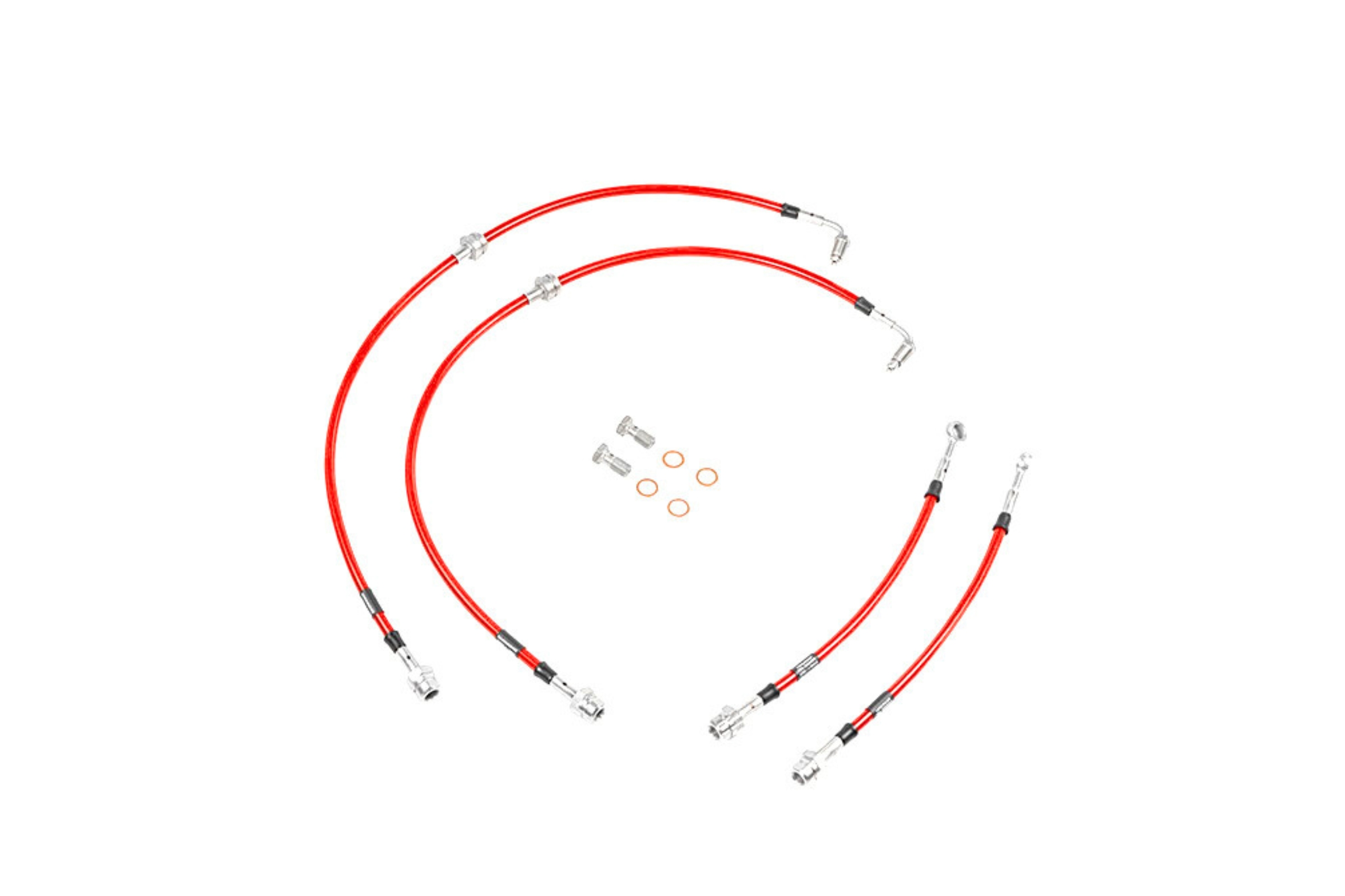 Goodridge Braided Brake Hose Lines Kit for Honda Civic Type R FL5